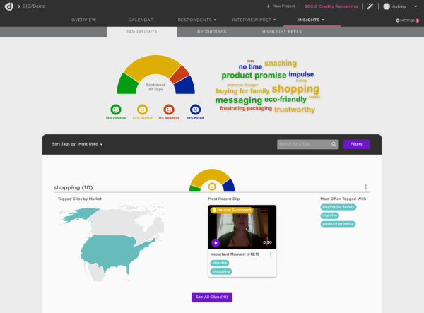 Augmented Insights Product Screenshots