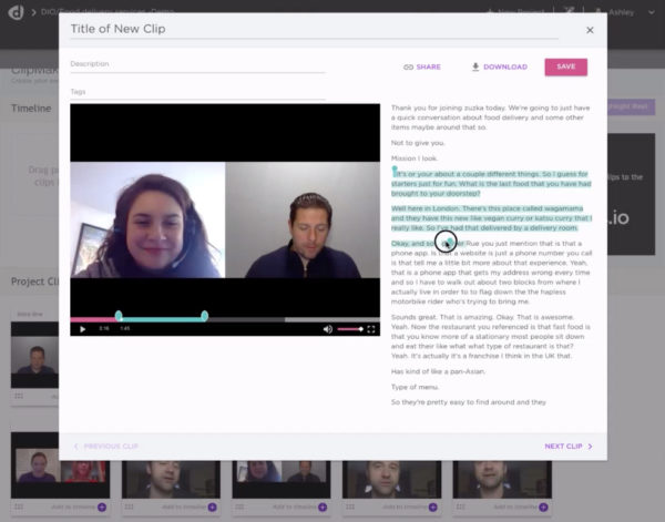 Video Highlight Reel Clip Editing Screenshot Edit Individual Clips