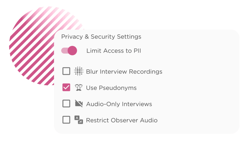 Privacy Settings Mockups Privacy Settings Mockups