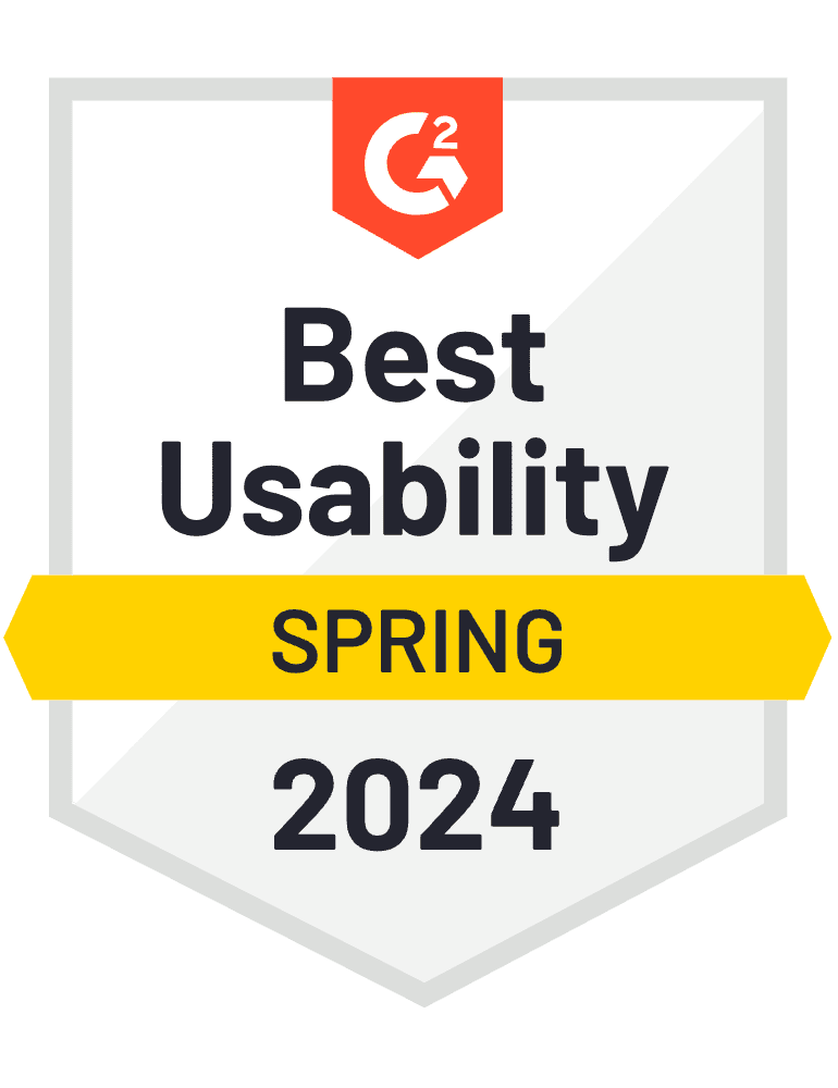 Best Usability Spring 2024 G2